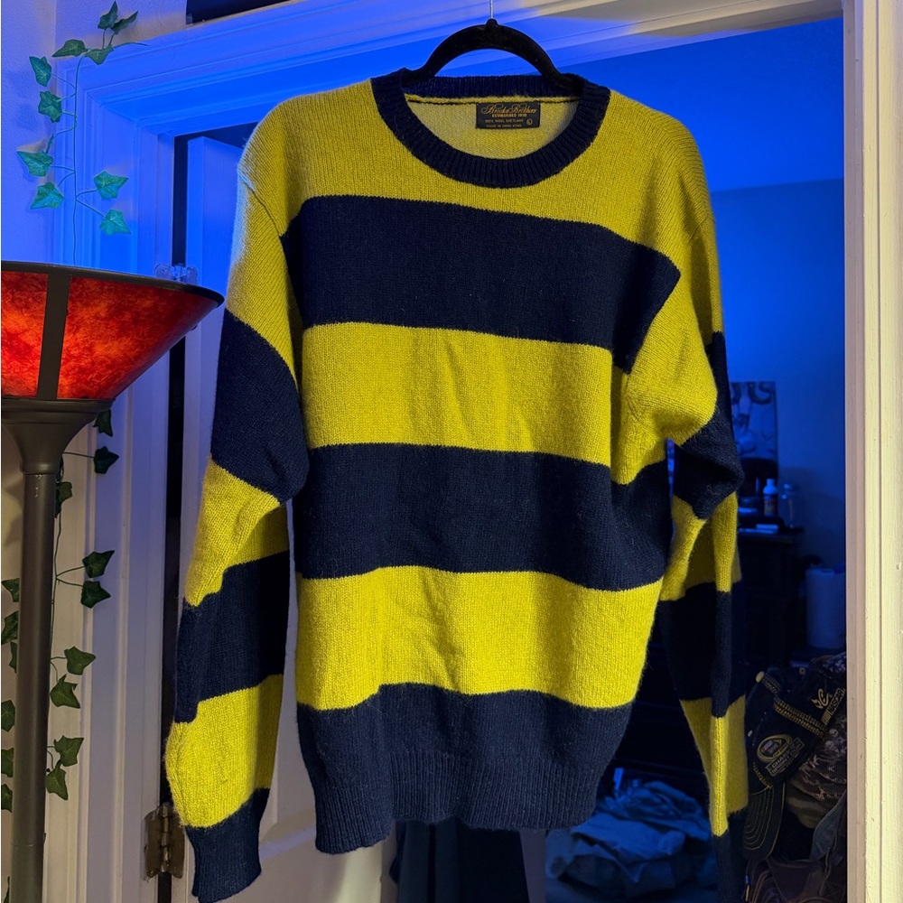 Mens Brooks Brothers Wool Sweater